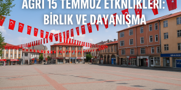Ağrı 15 temmuz etkinlikleri birlik ve dayanışma