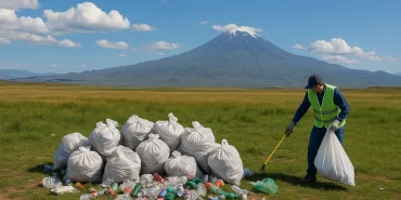 Ağrı dağı Çevre temizliği ile doğa sevgisi yaygınlaşıyor