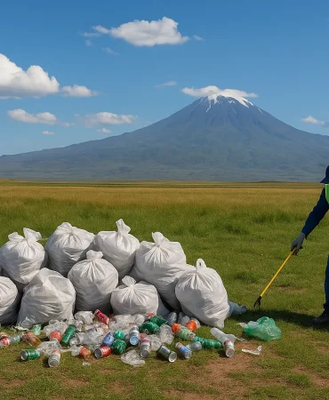Ağrı dağı Çevre temizliği ile doğa sevgisi yaygınlaşıyor