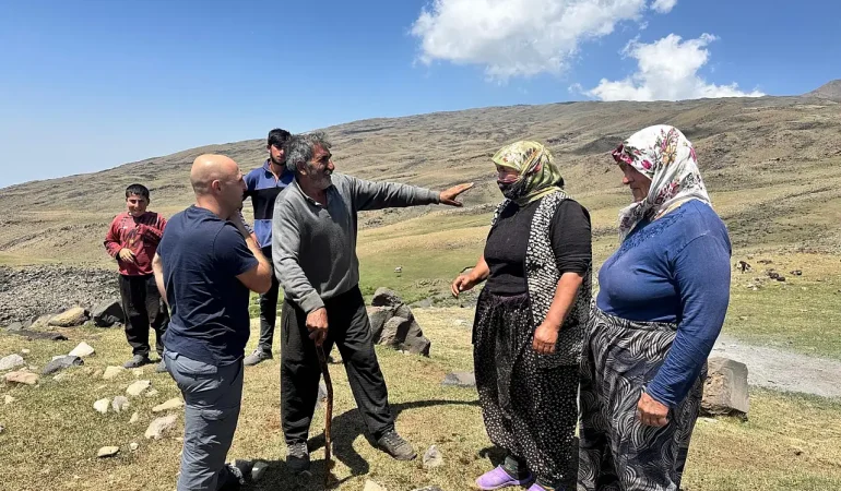 Ağrı doğubayazıt kaymakamı tarım ve hayvancılık ziyareti