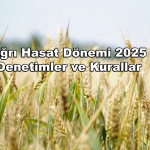 Ağrı Hasat Dönemi 2025 Denetimler ve Kurallar