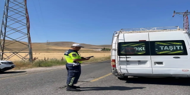Ağrı trafik denetimi 5 gözaltı ve 21 araca ceza