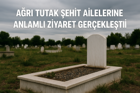 Ağrı Tutak Şehit Ailelerine Anlamlı Ziyaret Gerçekleşti