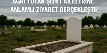 Ağrı tutak Şehit ailelerine anlamlı ziyaret gerçekleşti