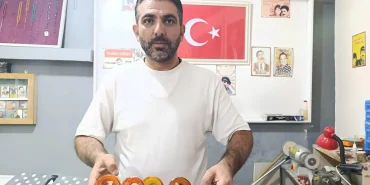 Ağrıda kapı kolları ile tesbih sanatı yeniden hayat buluyor