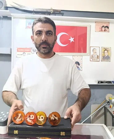Ağrıda kapı kolları ile tesbih sanatı yeniden hayat buluyor
