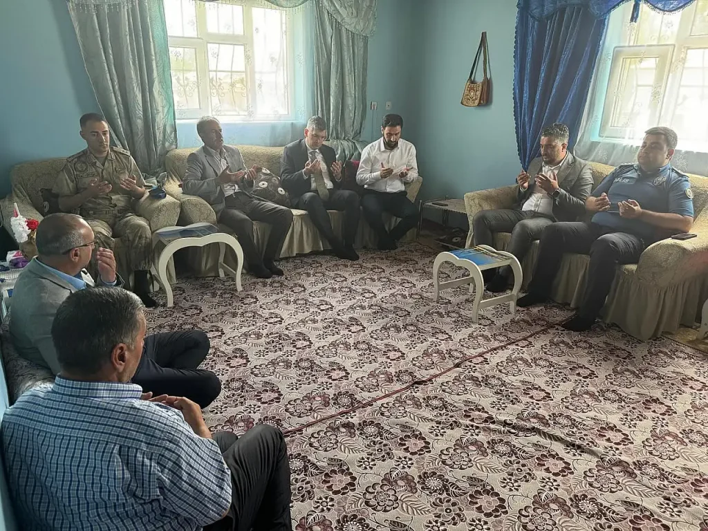 Diyadin Şehit Aileleri Ziyareti Destek Sürüyor