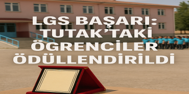 Lgs başarı tutaktaki Öğrenciler Ödüllendirildi
