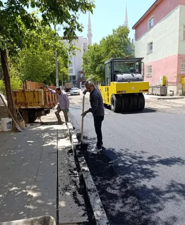 Leylekpınar mahallesi asfalt Çalışmaları tamamlandı