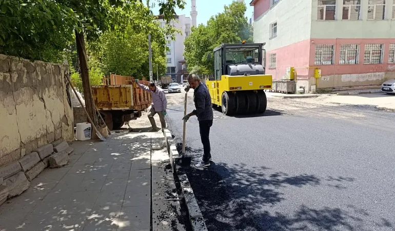 Leylekpınar mahallesi asfalt Çalışmaları tamamlandı