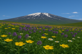 Süphan Dağı Rengarenk Çiçeklerin Dansı