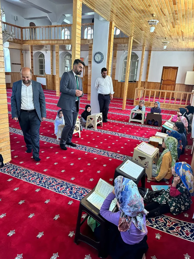 Taşlıçay Kuran Kursları Miniklerden Yoğun İlgi