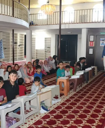 Yaz kuran kursları diyadinde yoğun katılım başladı