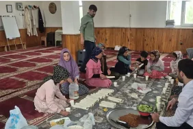 Yaz Kuran Kursu Etkinliği Çiğ Köfte ve Eğlence