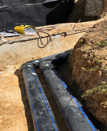 Gazi mahallesi kanal döşeme Çalışmaları devam ediyor