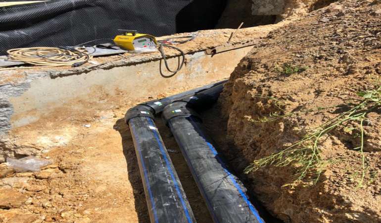 Gazi mahallesi kanal döşeme Çalışmaları devam ediyor