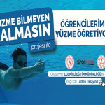 Yüzme Bilmeyen Kalmasın Projesi ile Gençler Yüzmeyi Öğreniyor