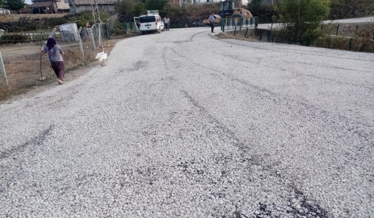 Ağrı mahalle yolları asfalt Çalışmaları yenileniyor