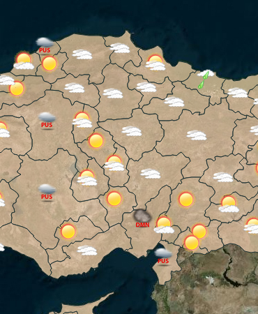 Türkiye hava durumu: sıcaklık düşüşü ve sağanak yağışlar
