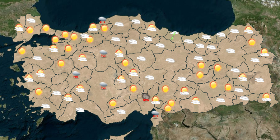 Türkiye Hava Durumu: Sıcaklık Düşüşü ve Sağanak Yağışlar