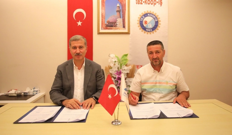 AİÇÜ İşçi hakları protokolü ile sosyal destek artıyor