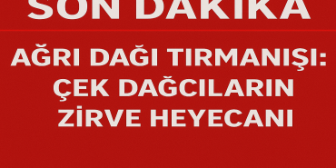 Ağrı dağı tırmanışı Çek dağcıların zirve heyecanı