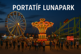 Ağrı Portatif Lunapark ile Yaz Akşamlarına Renk Katın