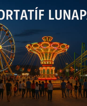 Ağrı portatif lunapark ile yaz akşamlarına renk katın