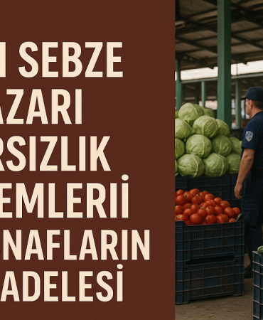 Ağrı sebze pazarı hırsızlık Önlemleri ve esnafların mücadelesi