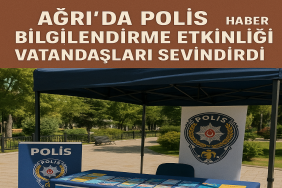 Ağrıda Polis Bilgilendirme Etkinliği