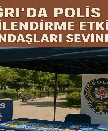 Ağrıda polis bilgilendirme etkinliği