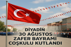Diyadin 30 Ağustos Zafer Bayramı Coşkulu Kutlandı