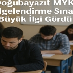 Doğubayazıt myk belgelendirme sınavları büyük İlgi gördü - diyadin haber Doğubayazıt myk belgelendirme sınavları büyük İlgi gördü