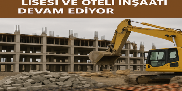 Doğubayazıt turizm lisesi ve oteli İnşaatı devam ediyor