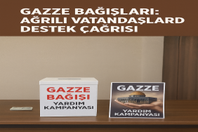Gazze Bağışları Ağrılı Vatandaşlardan Destek Çağrısı