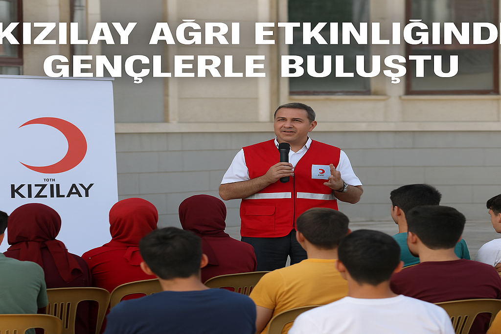 Kızılay Ağrı Eatkinliğinde Gençlerle Buluştu