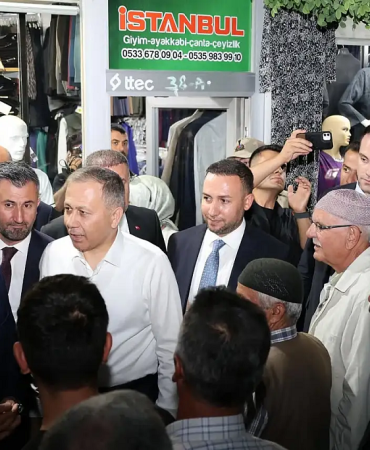 Tutak esnaf ziyareti bakan yerlikayanın İlçe temasları