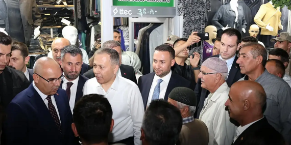 Tutak Esnaf Ziyareti Bakan Yerlikayanın İlçe Temasları