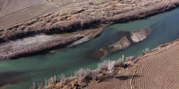 Murat nehri su seviyesi düşüyor: ağrı'daki etkileri