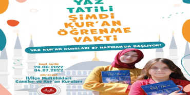 Yaz kur'an kursları doğubayazıt’ta kapanış programı