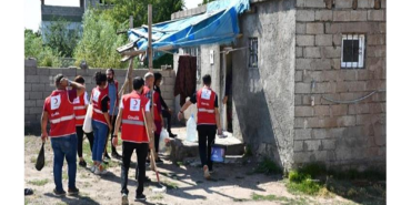 Doğubayazıt kızılay, İhtiyaç sahiplerine deterjan desteği