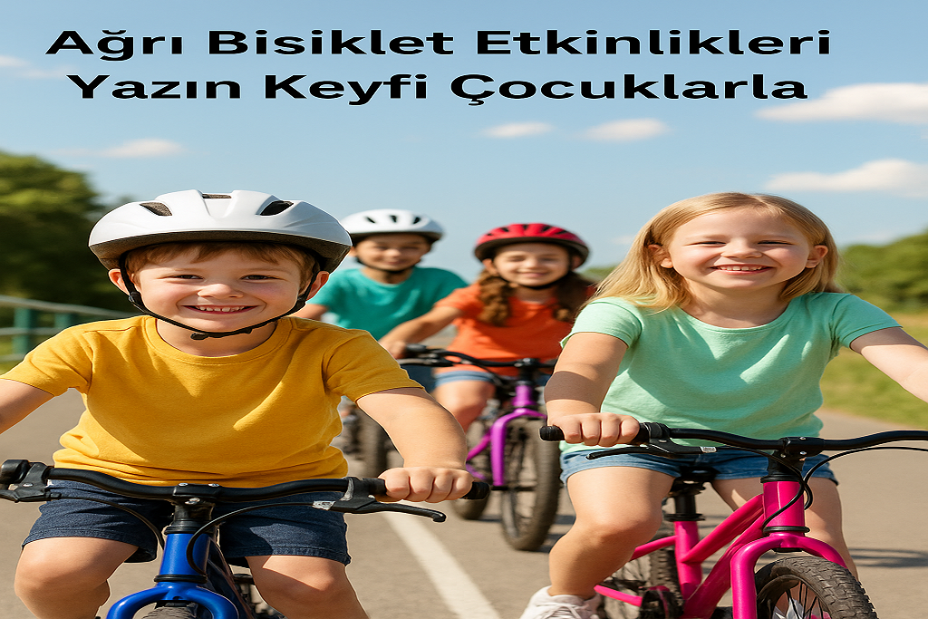 Ağrı Bisiklet Etkinlikleri Yazın Keyfi Çocuklarla