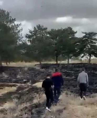 Ağrı orman yangını selahaddin eyyubi parkındaki olay