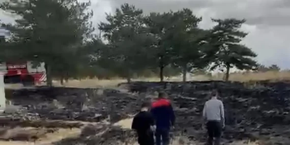 Ağrı Orman Yangını Selahaddin Eyyubi Parkındaki Olay