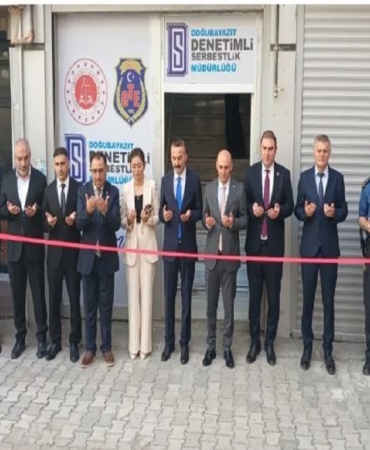 Denetimli serbestlik doğubayazıtta yeni hizmet binası