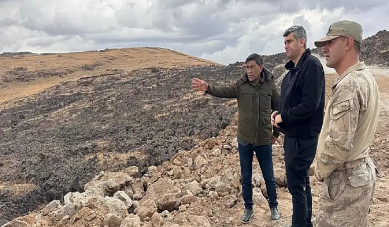 Diyadin güvenliği kaymakam korkusuz tendürek ziyareti