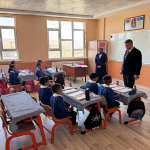 Diyadin Kaymakamı Ziyareti ile Öğrencilere Destek