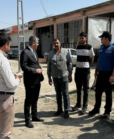 Diyadin kaymakamlığı yerinde İncelemeler gerçekleştirdi