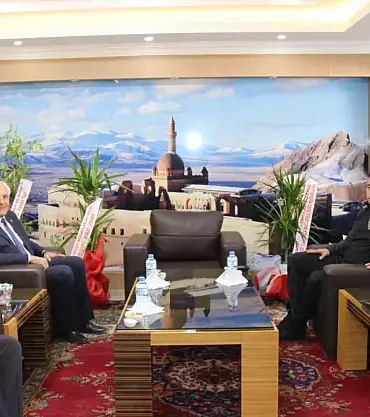 Eleşkirt belediyesi güvenlik iş birliği emniyet ziyareti