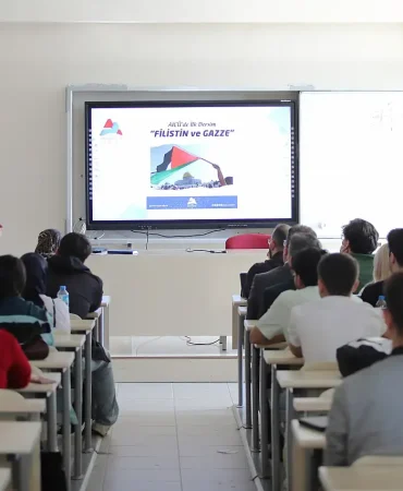Filistin konulu ders ile farkındalık yaratma İnisiyatifi